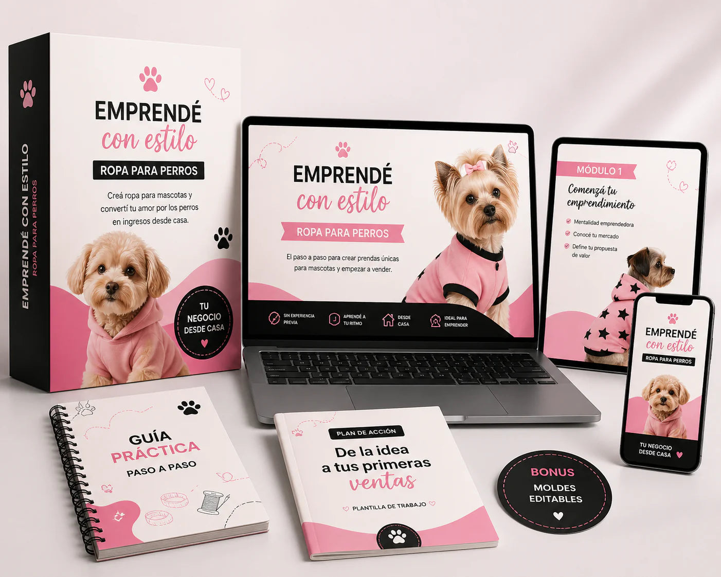 CURSO EN VIDEO + 5 BONUS DE REGALO